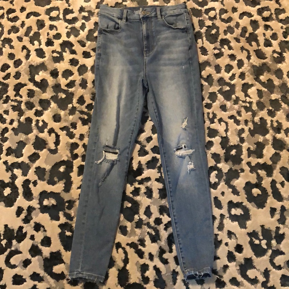 AE Curvy High-Waisted Skinny Jeans